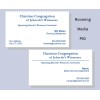 HLC, PVG, Media, Rooming, PID or Personal Contact Cards